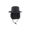 Nylon fabric bucket hat with cape